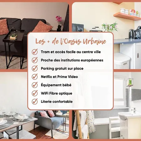 Urban Oasis, 15 Minutes From Strasbourg Historic Centre Apartment Hoenheim