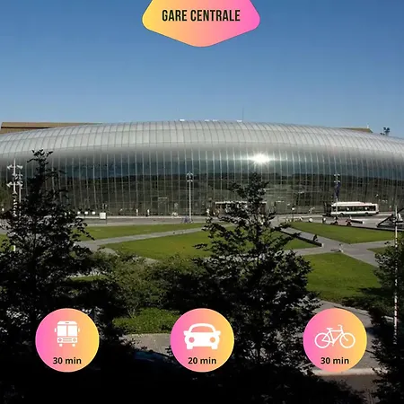 - Strasbourg - Tram - Parking Gratuit - Institutions Europeennes Apartmán *